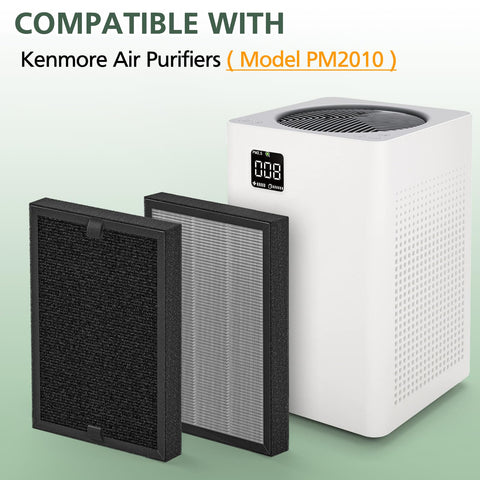 Activated carbon layer on KF250 for odor reduction in living spaces.