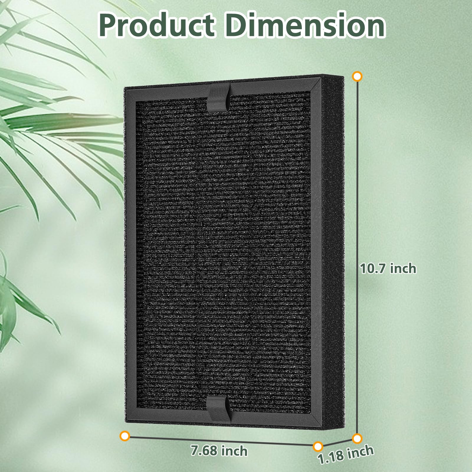 KF250 pre-filter design for easy installation.