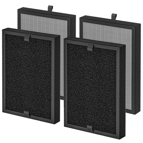Isinlive KF250 replacement filter for Kenmore PM2010, four-pack ready for replacement.