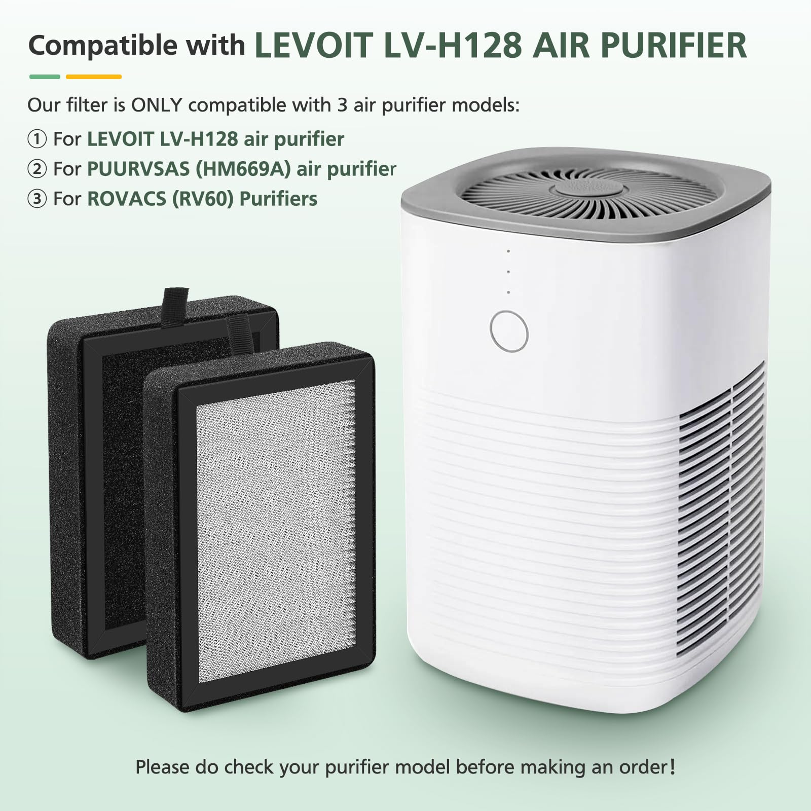 Isinlive LV-H128 activated carbon layer strengthens odor removal