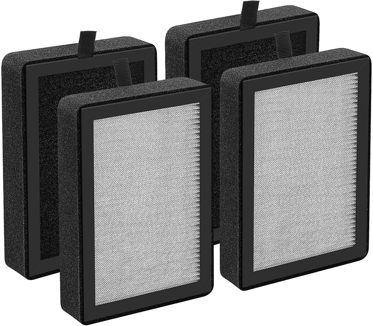 Isinlive LV-H128 replacement filter pack with triple-layer filtration