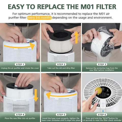 isinlive M01 replacement is easy to install without tools.