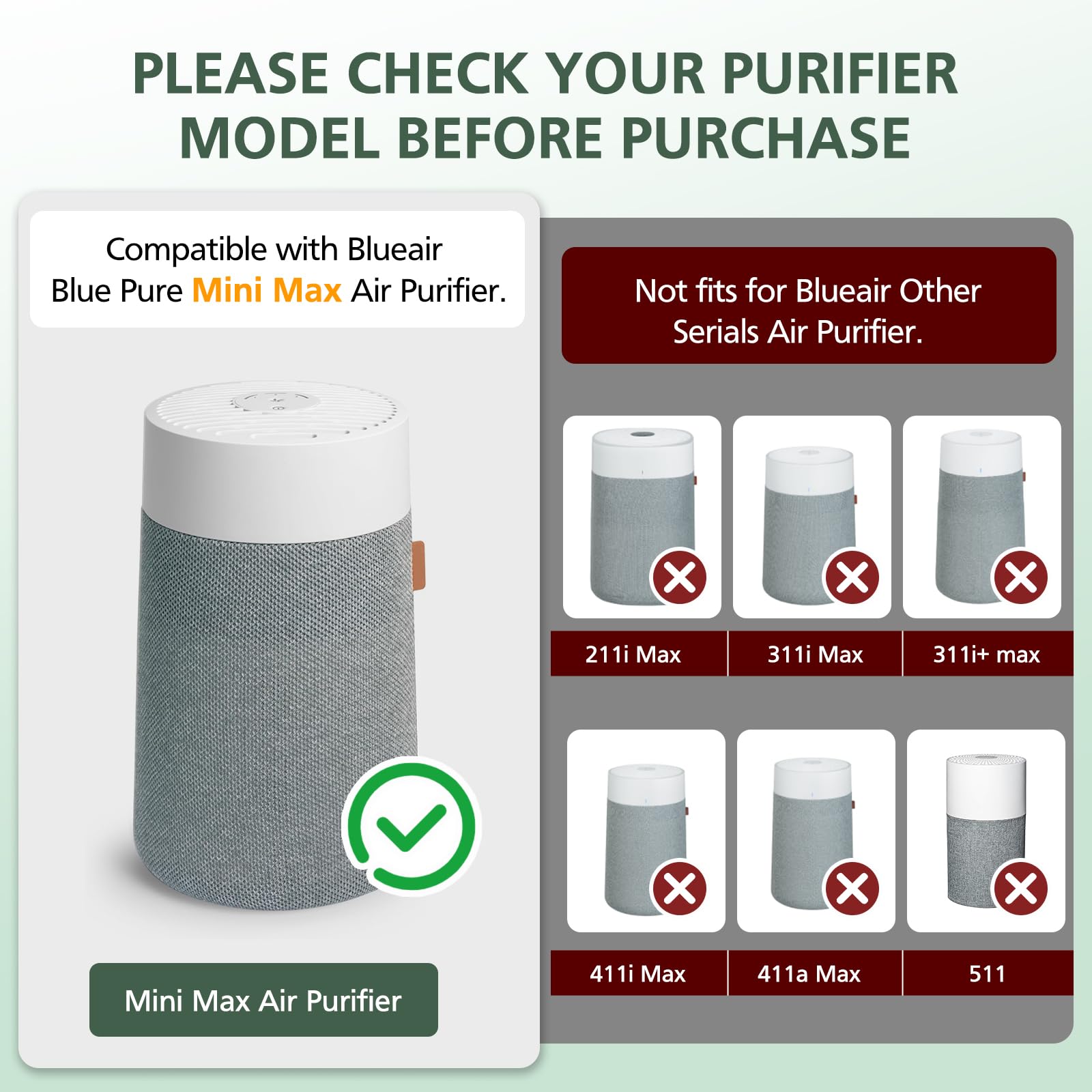 Isinlive minimax two-in-one filtration layer delivers strong particle capture and odor reduction.
