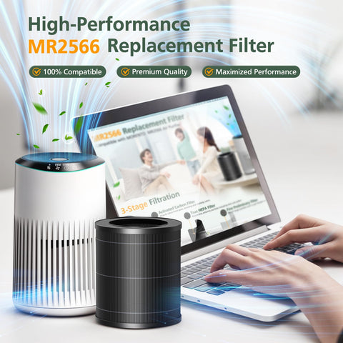 isinlive MR2566 filter HEPA layer for high-efficiency particle capture