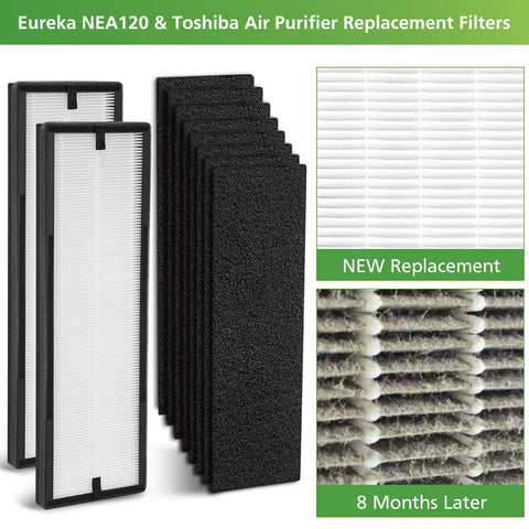 isinlive NEA-C1 activated carbon filter reduces cooking and pet odors.