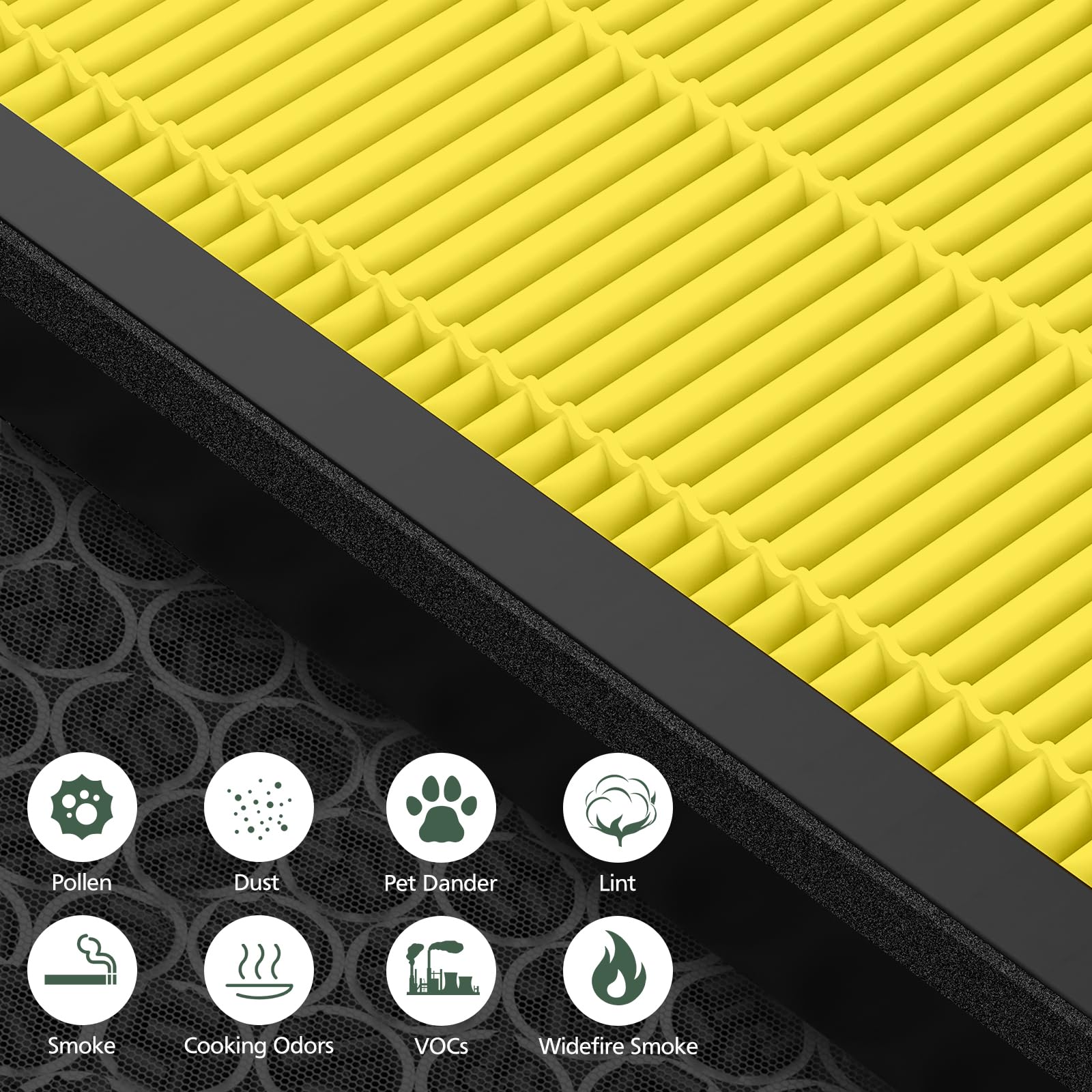 isinlive Odor-control effect for fresher indoor air after use.