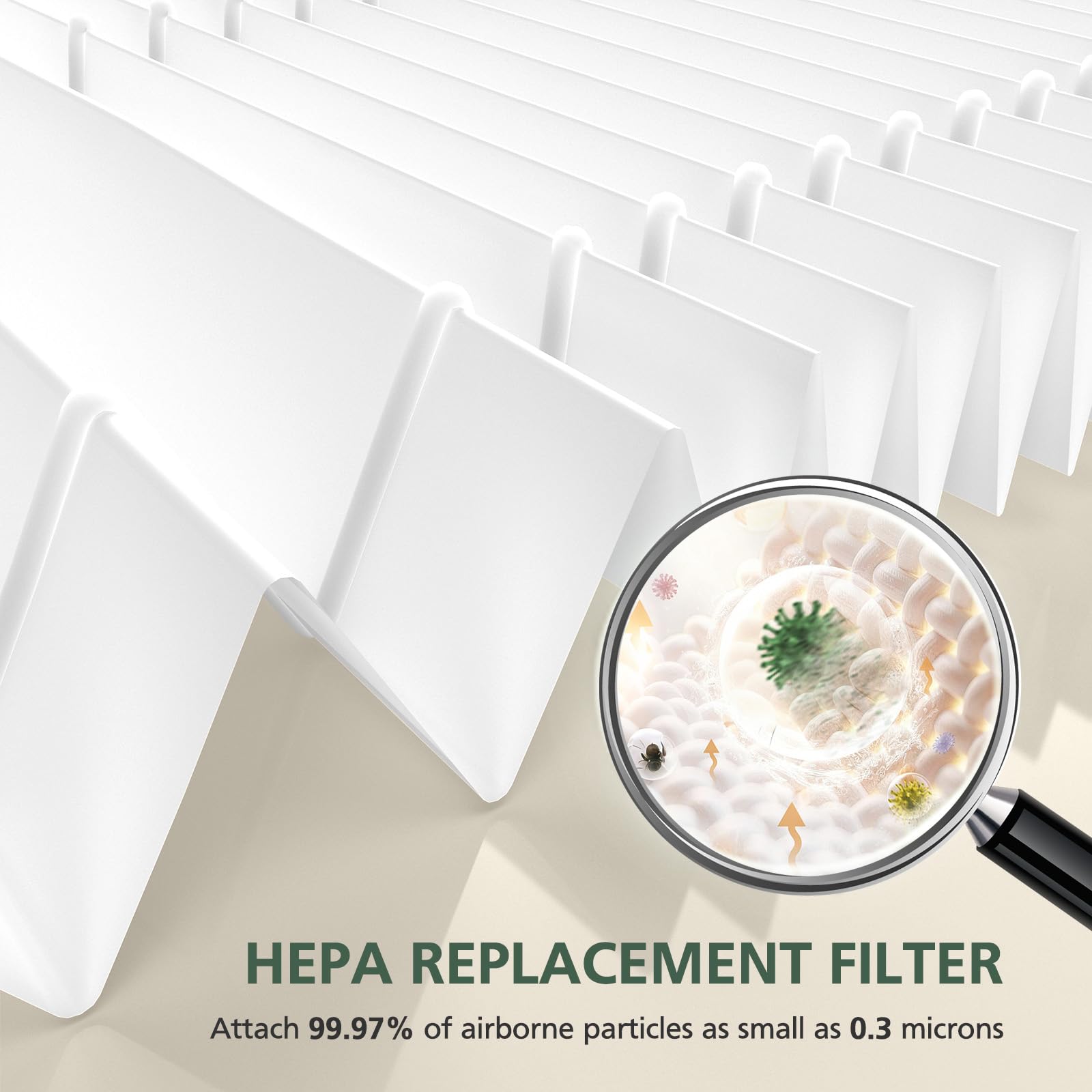 Isinlive packaging shows easy-click design for quick replacements