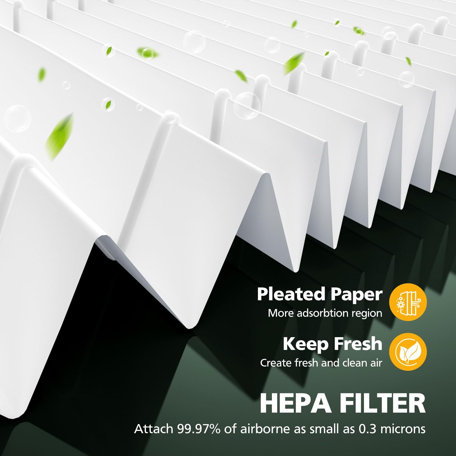 isinlive TP01 3-stage media improves odor and particle capture