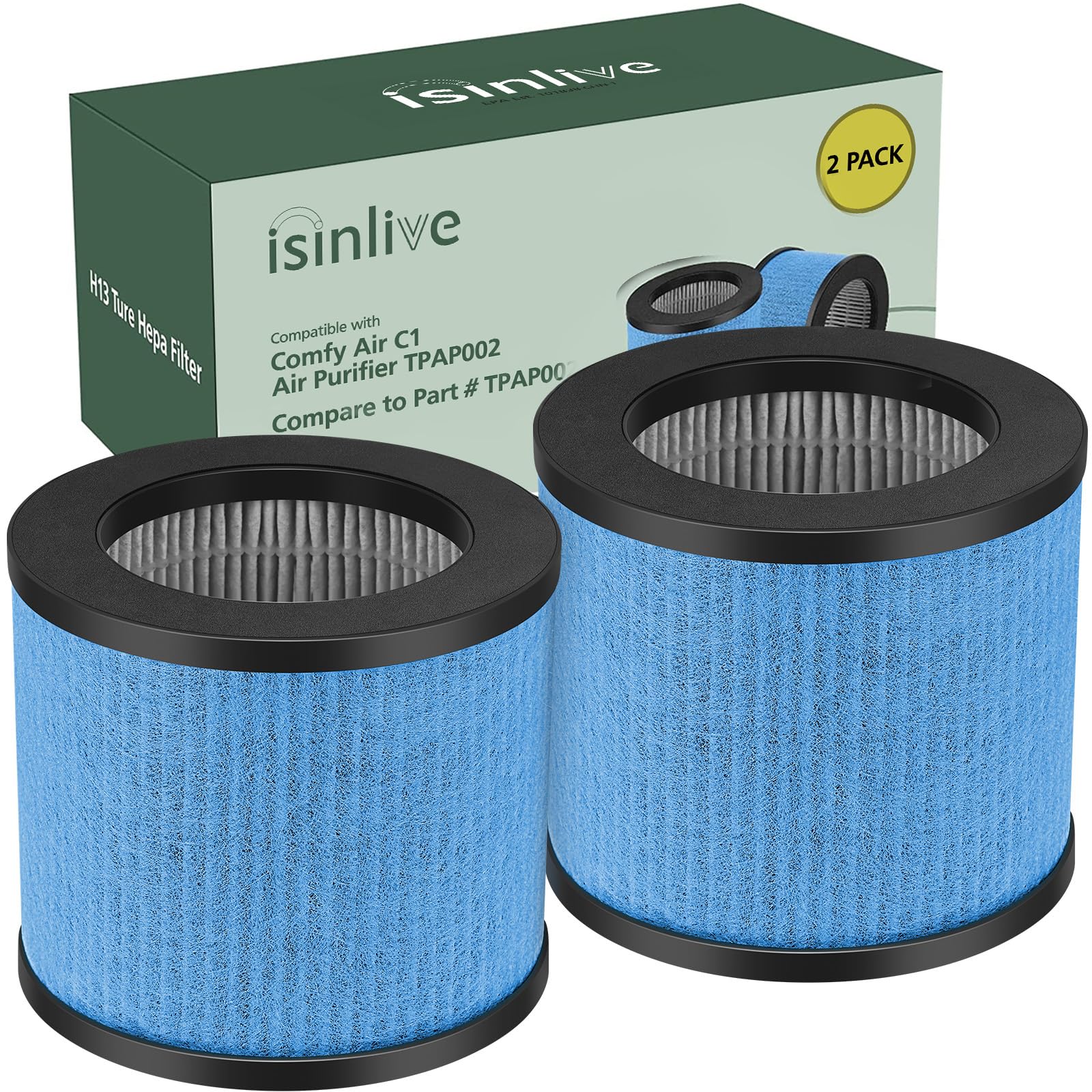 Isinlive TPAP002 FSC-certified paper detail for sustainable filtration.
