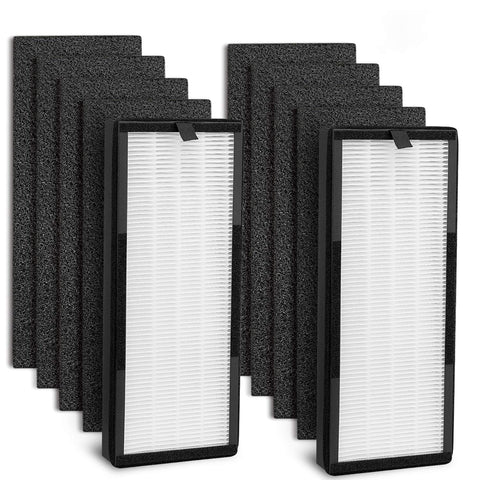 Isinlive two HEPA VEVA 8000 filters deliver strong filtration for home air quality