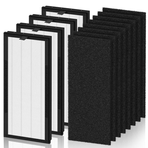 ISINLIVE VEVA 8000 Elite Pro HEPA filter replacement for high-efficiency particle capture.