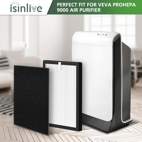 isinlive VEVA9000 packaging shows the value pack for easy shopping