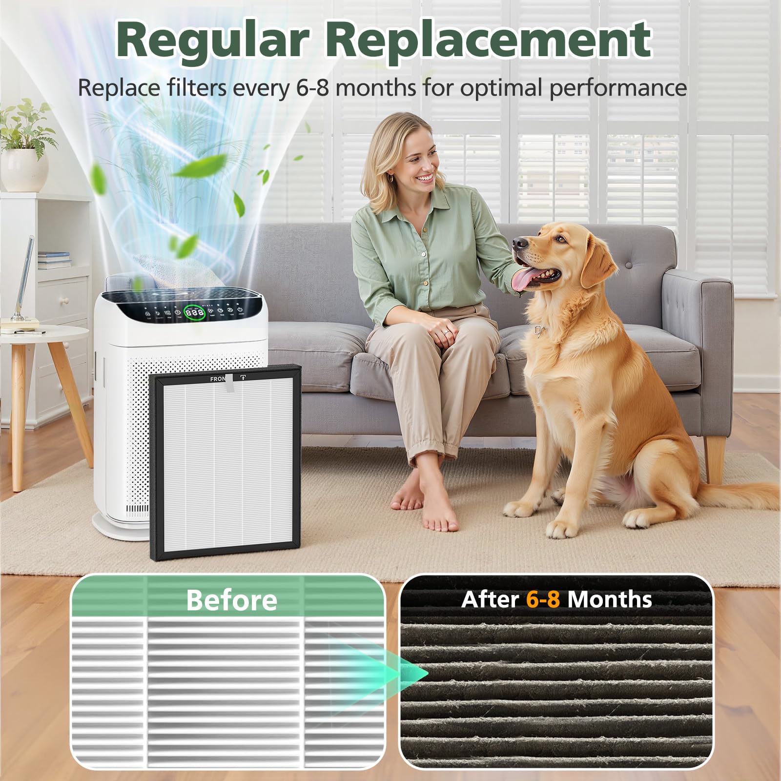isinlive ZX001 odor-removal focus shows trapped odors diminishing