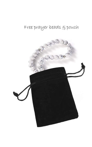 Islamika travel-friendly prayer mat folds compactly for on-the-go prayers