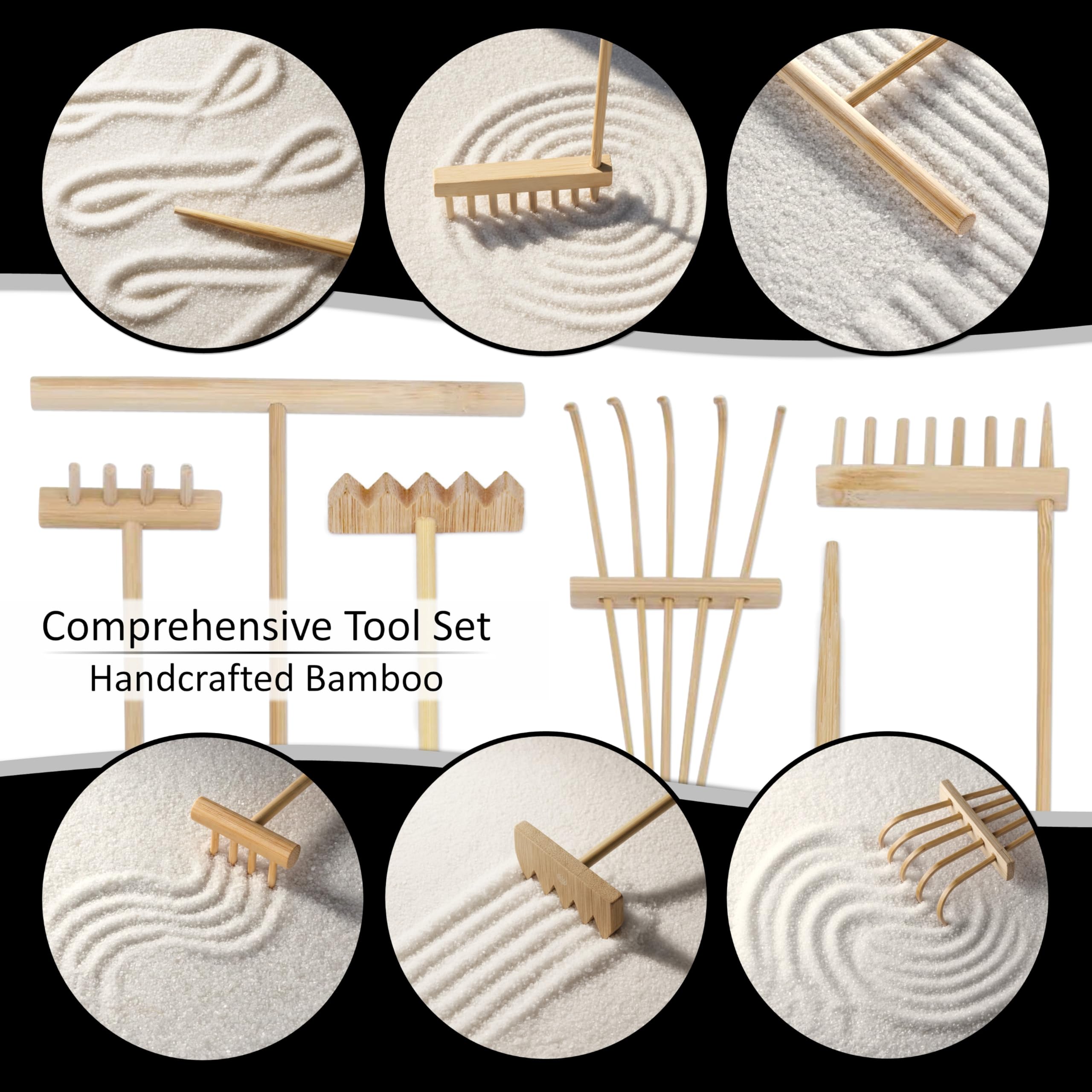 Island Falls Home Sand Tray supports tidy, spill-free sand sessions.