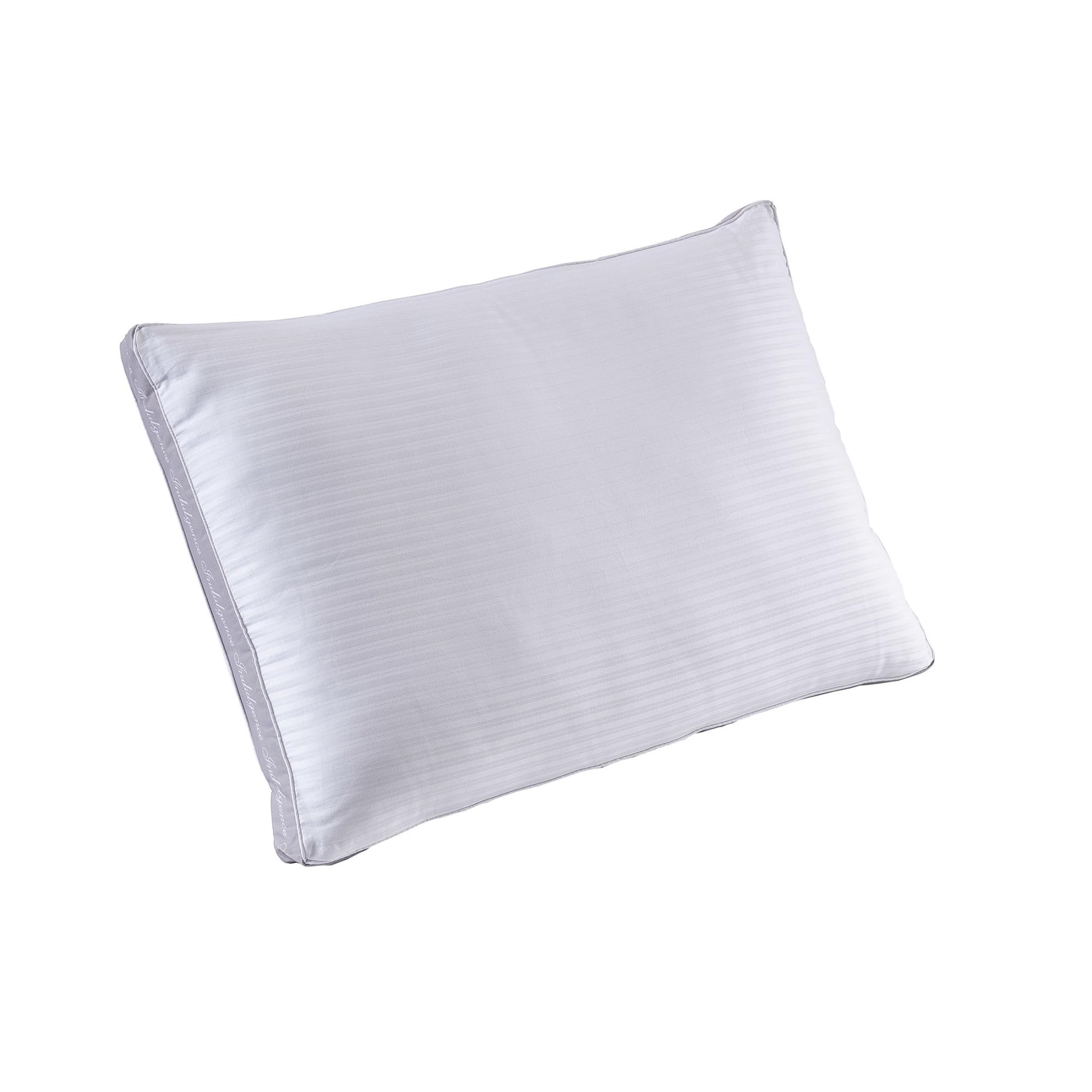 Isotonic Indulgence pillow side-sleeper view highlighting plush neck support