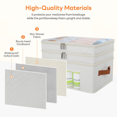 ISusaid versatile storage for vitamins, cosmetics, or craft supplies in a compact cabinet organizer.