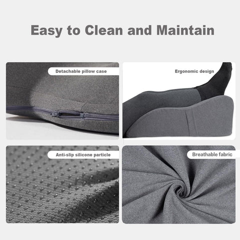 Itcozy leg elevation pillow supports post-surgery comfort with ergonomic shaping