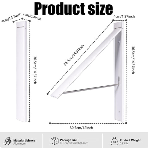Ithywat folding hanger with aluminum frame supports heavy garments.
