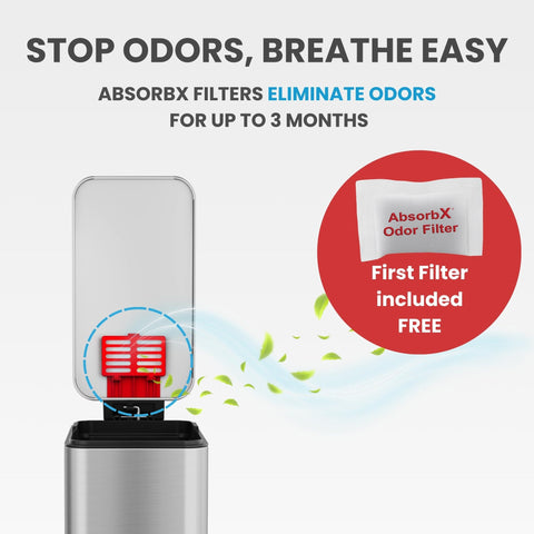 iTouchless soft-close lid operates quietly for peaceful powder rooms.