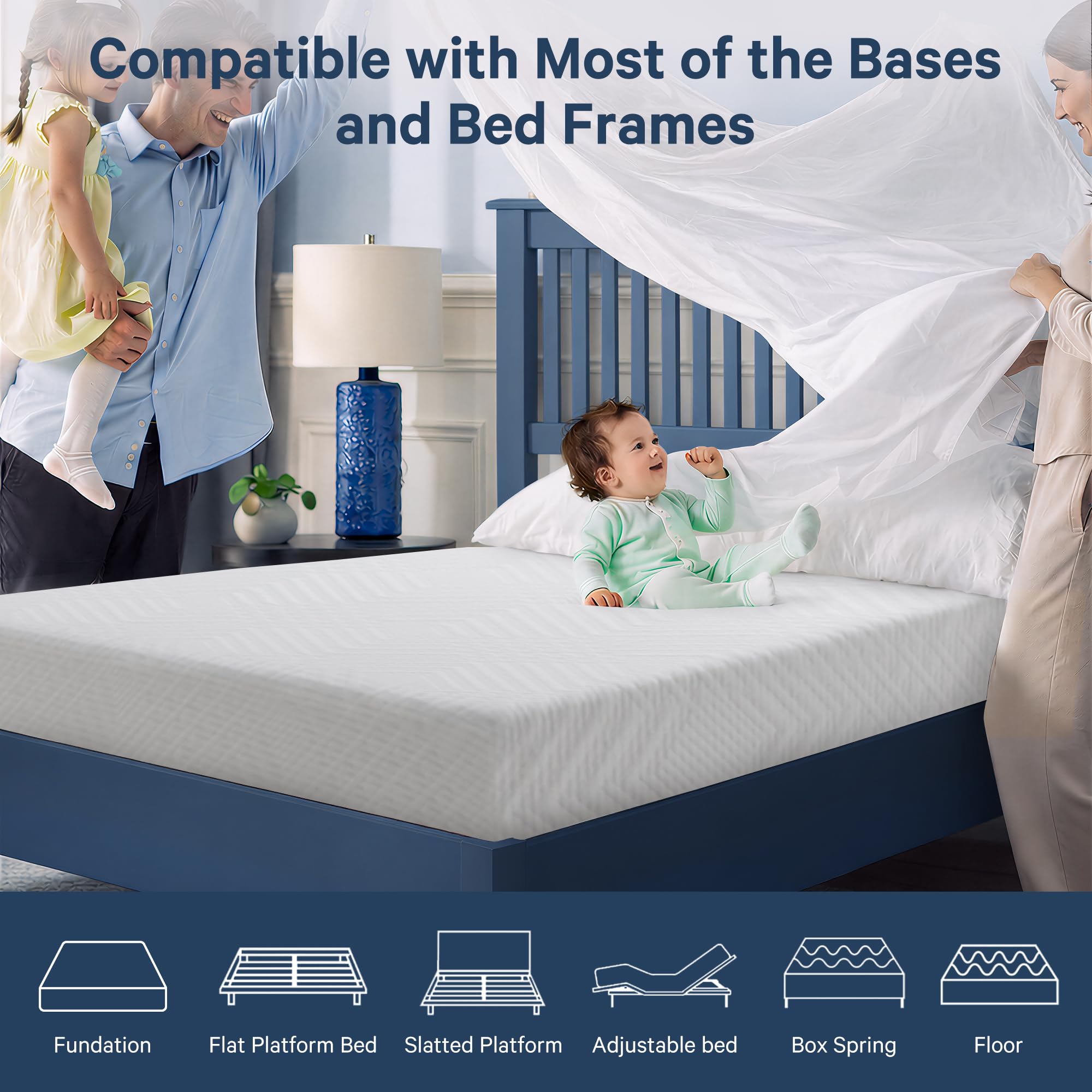 CertiPUR-US certified foam in IULULU mattress ensures safety and durability