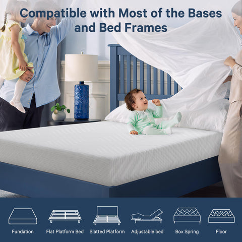CertiPUR-US certified foam in IULULU mattress ensures safety and durability
