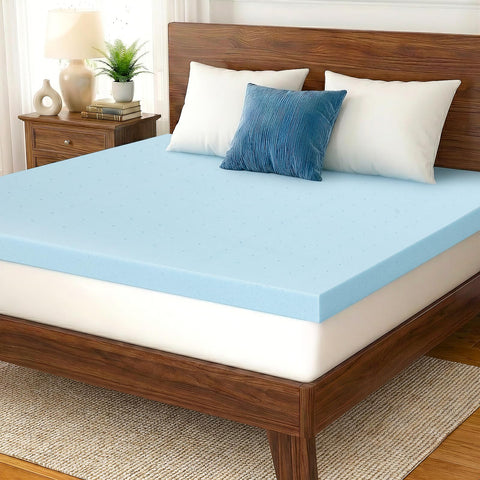 IULULU full-topper gel memory foam provides a softer, balanced sleep surface.