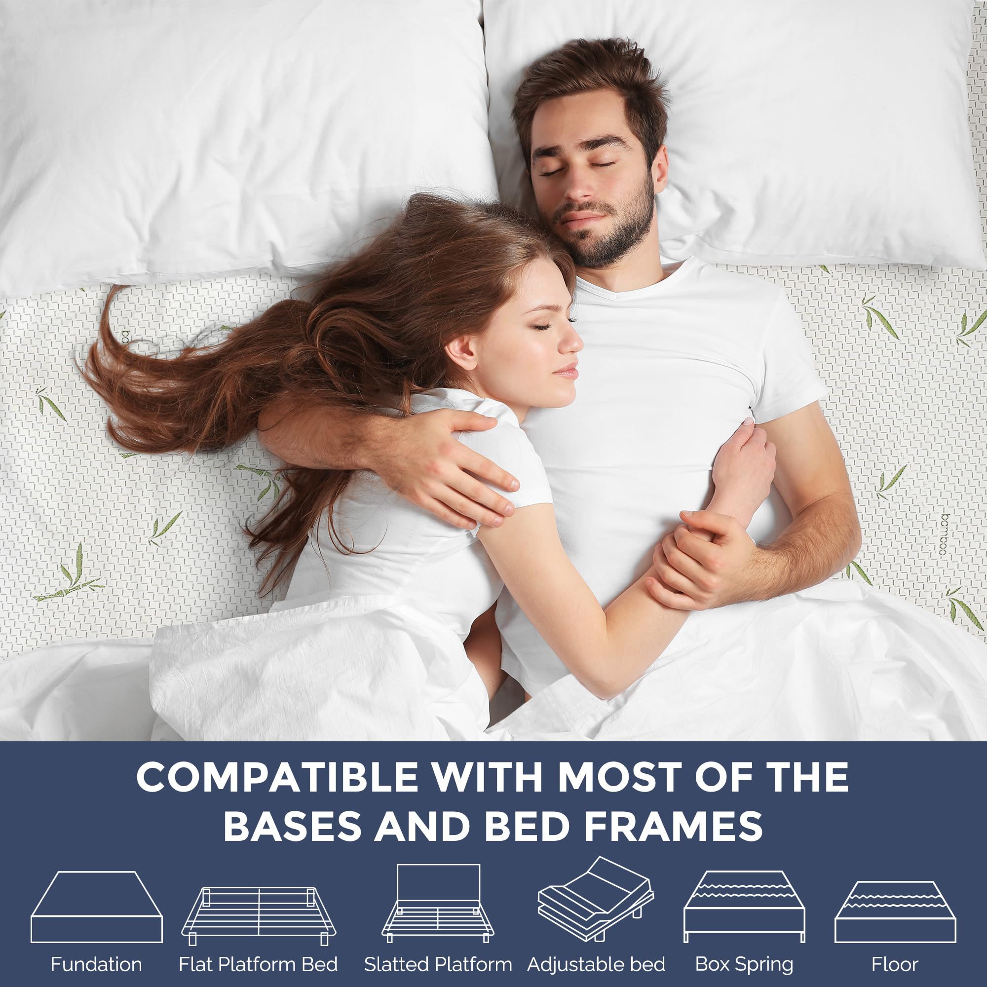 IULULU Twin Mattress in a box enables easy setup and expansion.