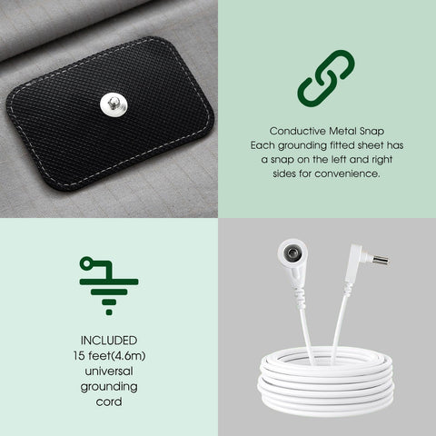 Ivellow grounding sheet in grey color complements modern bedroom decor.