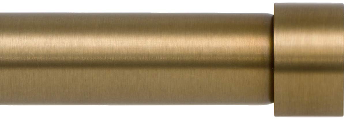 Ivilon drapery rod end-cap design 1in pole adds a clean, modern finish for any room