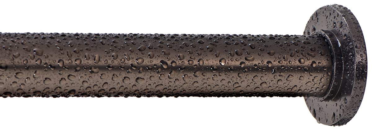 Ivilon tension rod extends from 36 to 54 inches for adjustable fit