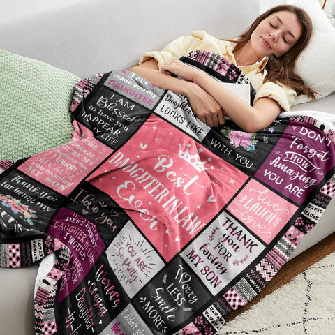 Ivivis plush throw blanket close-up in soft flannel for cuddling.