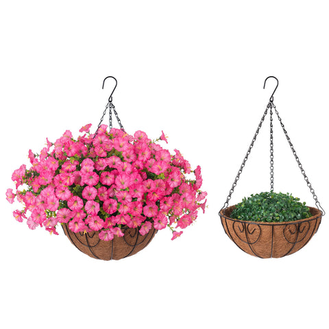 Ivydale artificial flowers with foam and green hat for secure display.