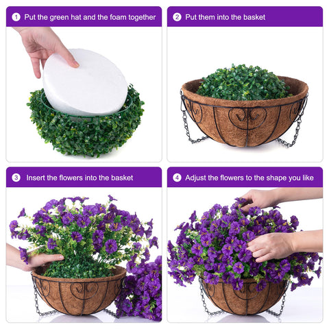 Ivydale assembly-friendly hanging flowers enable quick styling