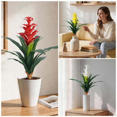Ivydale bromeliad artificial flowers for events and home decor