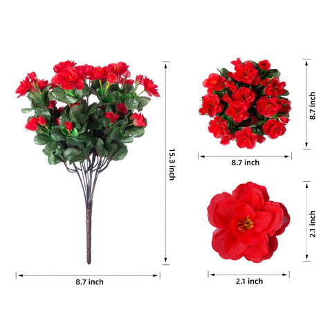 Ivydale camellia silk flowers for garden table decor with instant elegance.