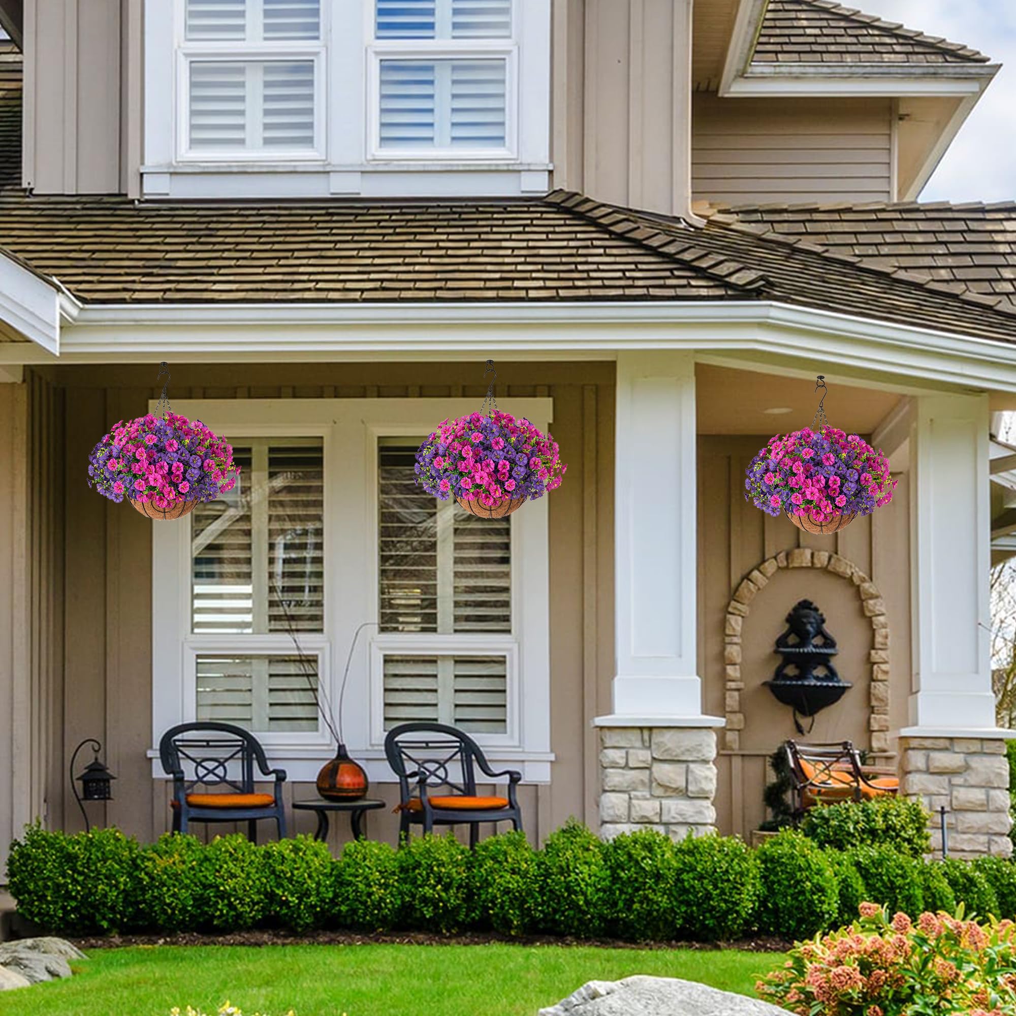 Ivydale closeup silk texture morning glory for elegant outdoor display