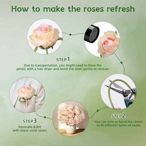 Ivydale DIY wedding bouquet assembly highlights easy shaping and durable stems.