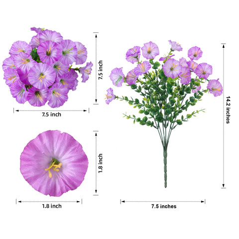 Ivydale front door flower arrangement adds welcoming color without care.