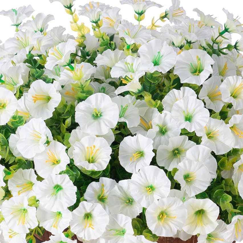 Ivydale easy-install hanging flowers with chain and foam insert.