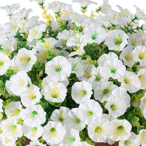 Ivydale easy-install hanging flowers with chain and foam insert.