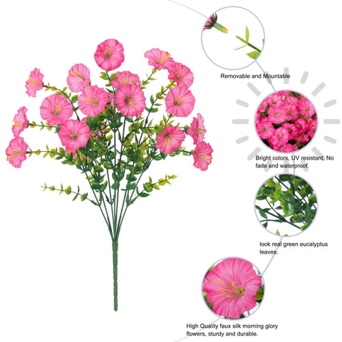 Ivydale garden border faux flowers providing lush color with easy upkeep