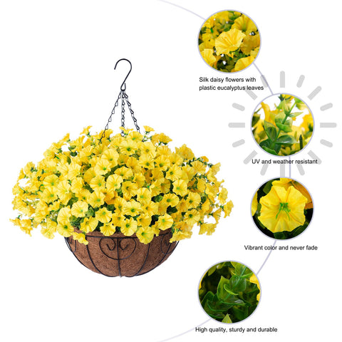 Ivydale easy assembly with complete hanging basket kit and chain