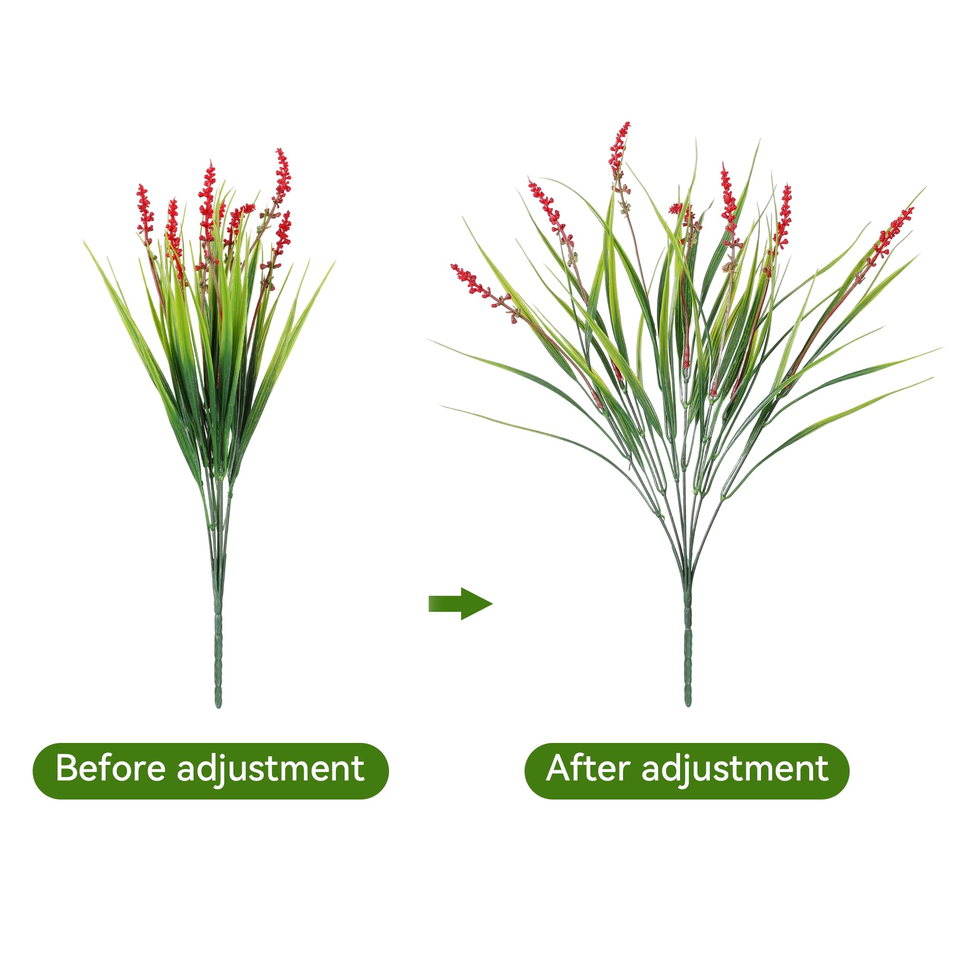 Ivydale Monkey Grass front-porch- easy-to-care greenery enhances entryways.