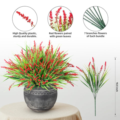 Ivydale Monkey Grass garden- realistic red variety brings lush texture to yards.