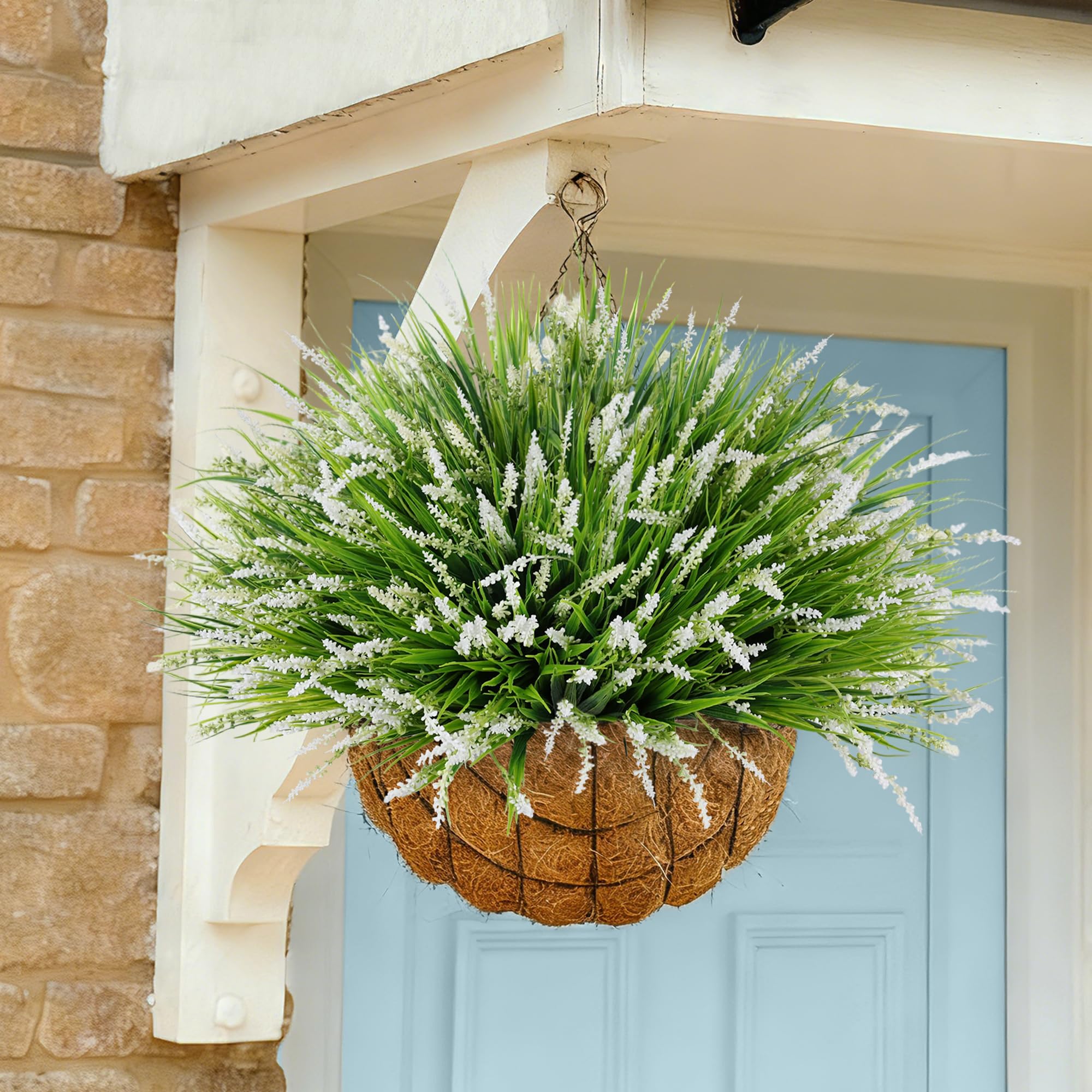 Ivydale Monkey Grass porch decor suits porches and balconies.