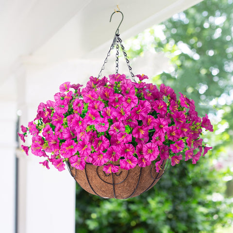 Ivydale outdoor hanging planters UV-resistant and weather-ready for durable porch decor.
