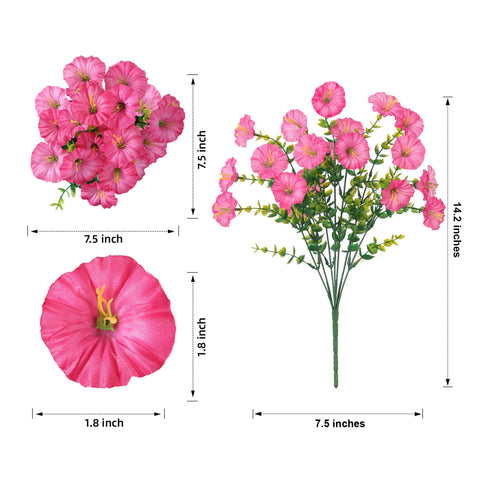 Ivydale outdoor planter display with faux flowers for easy focal points