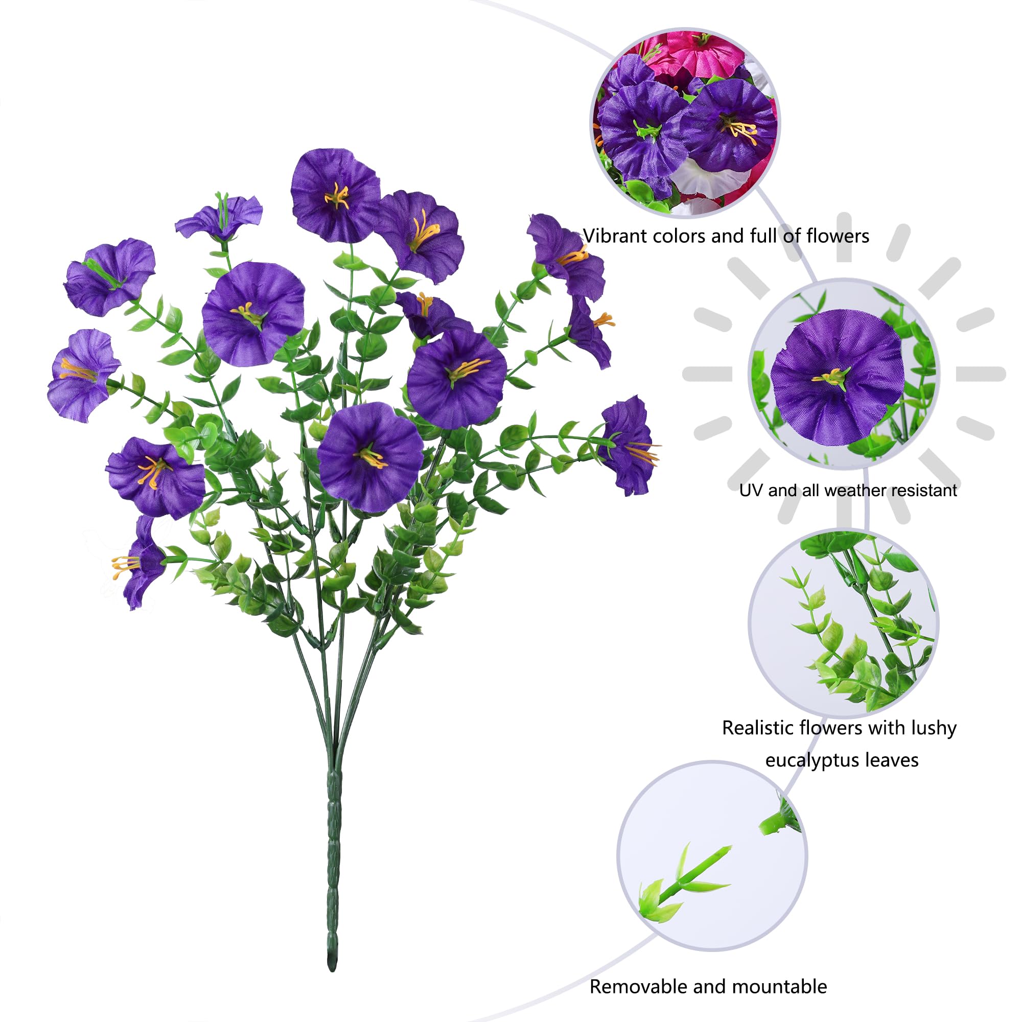 Ivydale petunias ideal for weddings, parties, and seasonal displays.
