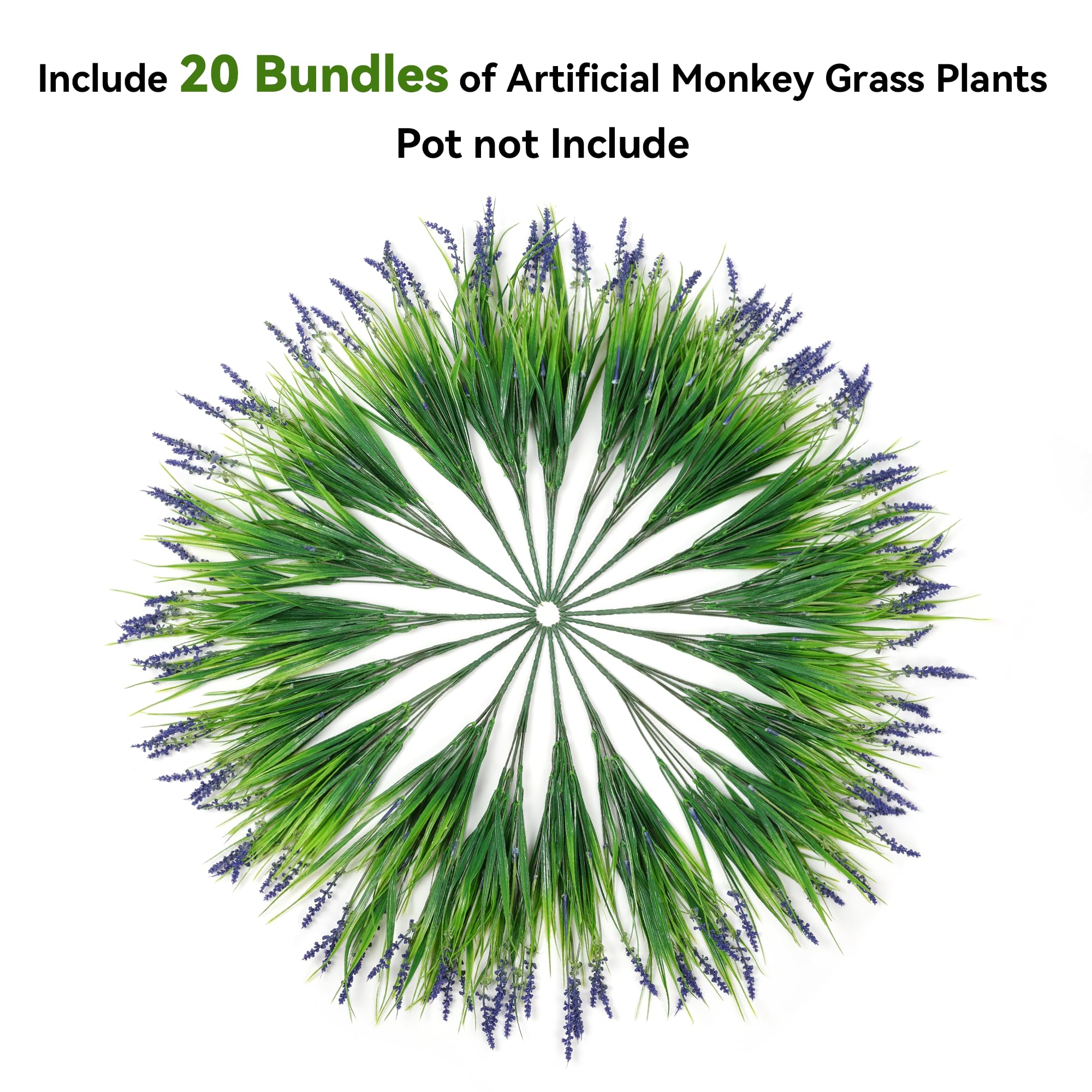 Ivydale 20pcs set suitable for porches, walkways, and planters